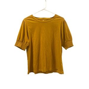 Able Mustard Short Sleeve Tee